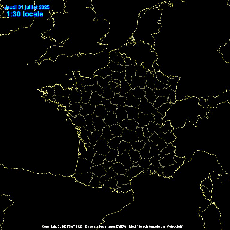 Image d'illustration pour Suivi des nuages en France