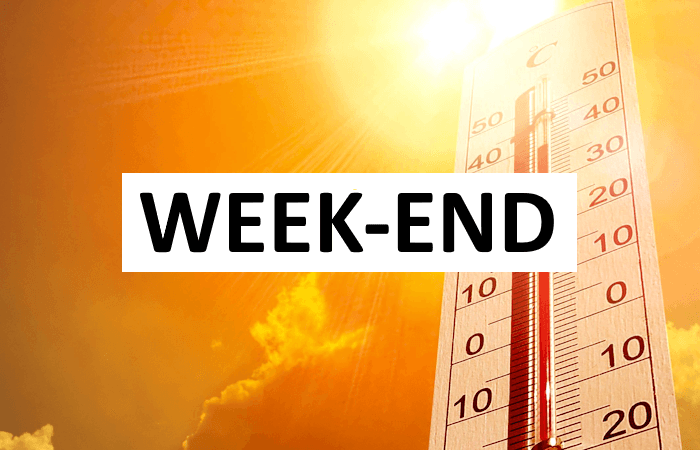 Météo week-end : début d'une nouvelle canicule