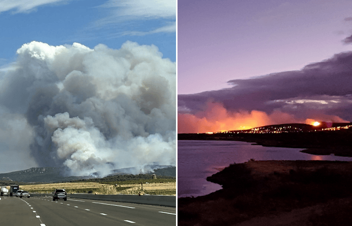 Gros incendie à Narbonne dans l’Aude : des risques toujours élevés ce mardi