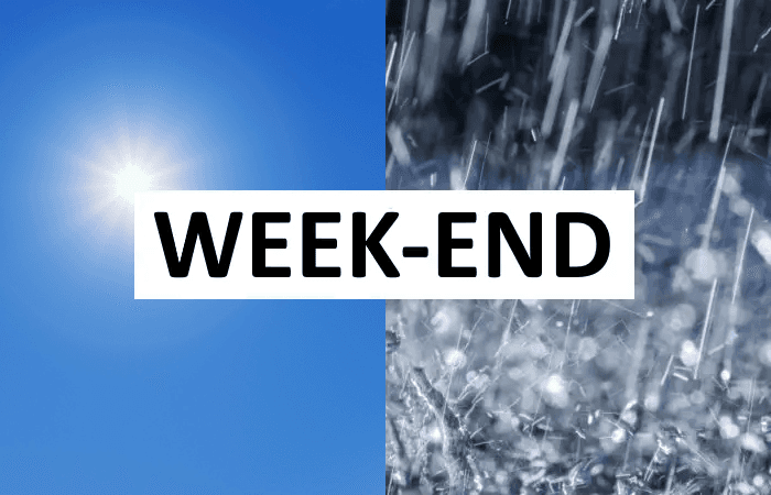 Bref retour de l'été ce week-end : soleil et chaleur samedi puis lourd dimanche
