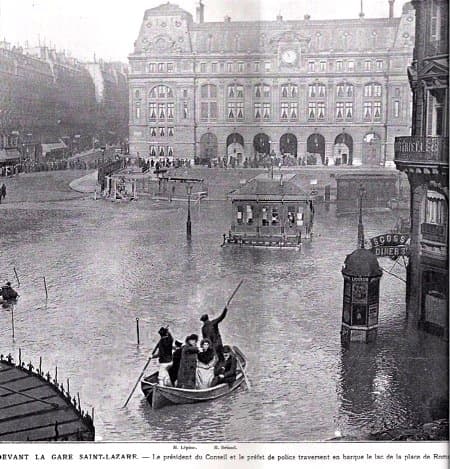 Image d'illustration pour Risque d'inondation : conséquences d'une crue majeure à Paris (infographie)