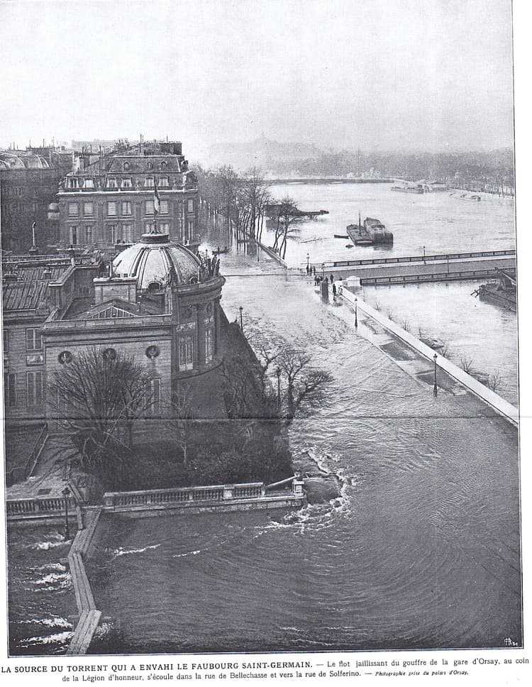 Image d'illustration pour Risque d'inondation : conséquences d'une crue majeure à Paris (infographie)