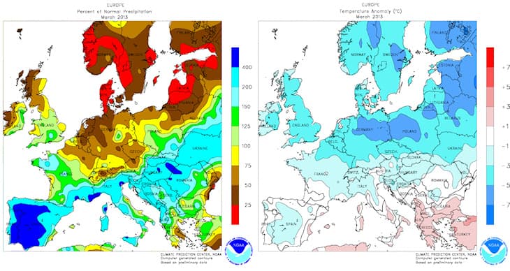 Image d'illustration pour Bilan météo de juin 2013 en France et en Europe
