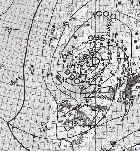 Image d'illustration pour Lorenzo, le cyclone des Açores à l'approche de l'Europe
