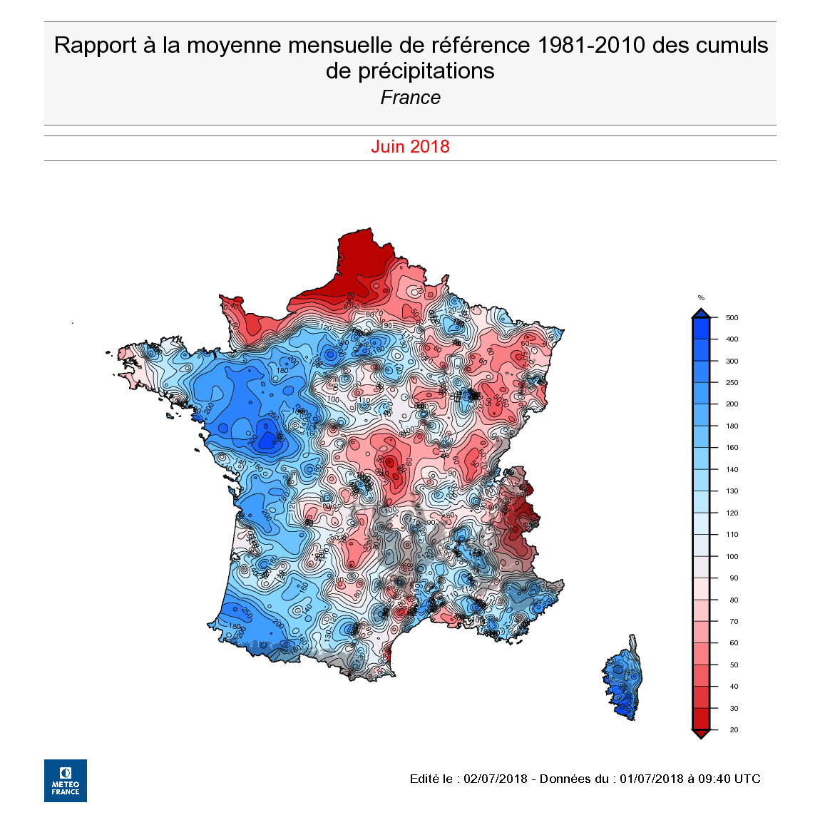 Image d'illustration pour Bilan définitif de juin : chaud et très orageux ! 