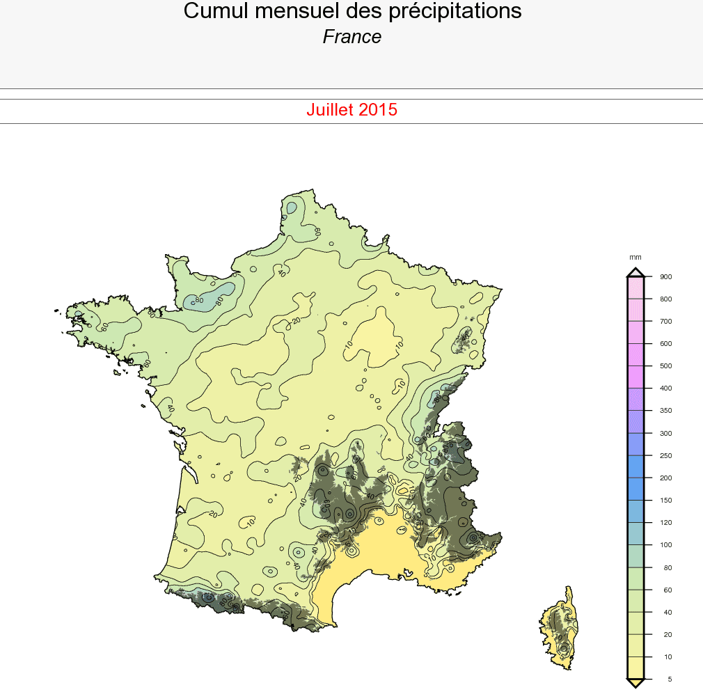 Image d'illustration pour Pré-bilan : un mois de juillet très chaud, sec et ensoleillé