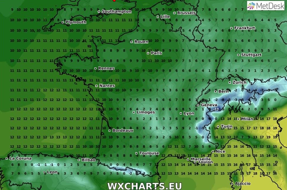 Image d'illustration pour Froid et neige en fin de semaine