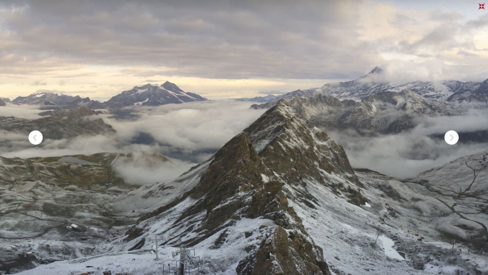 Image d'illustration pour Retour de la neige dans les Alpes
