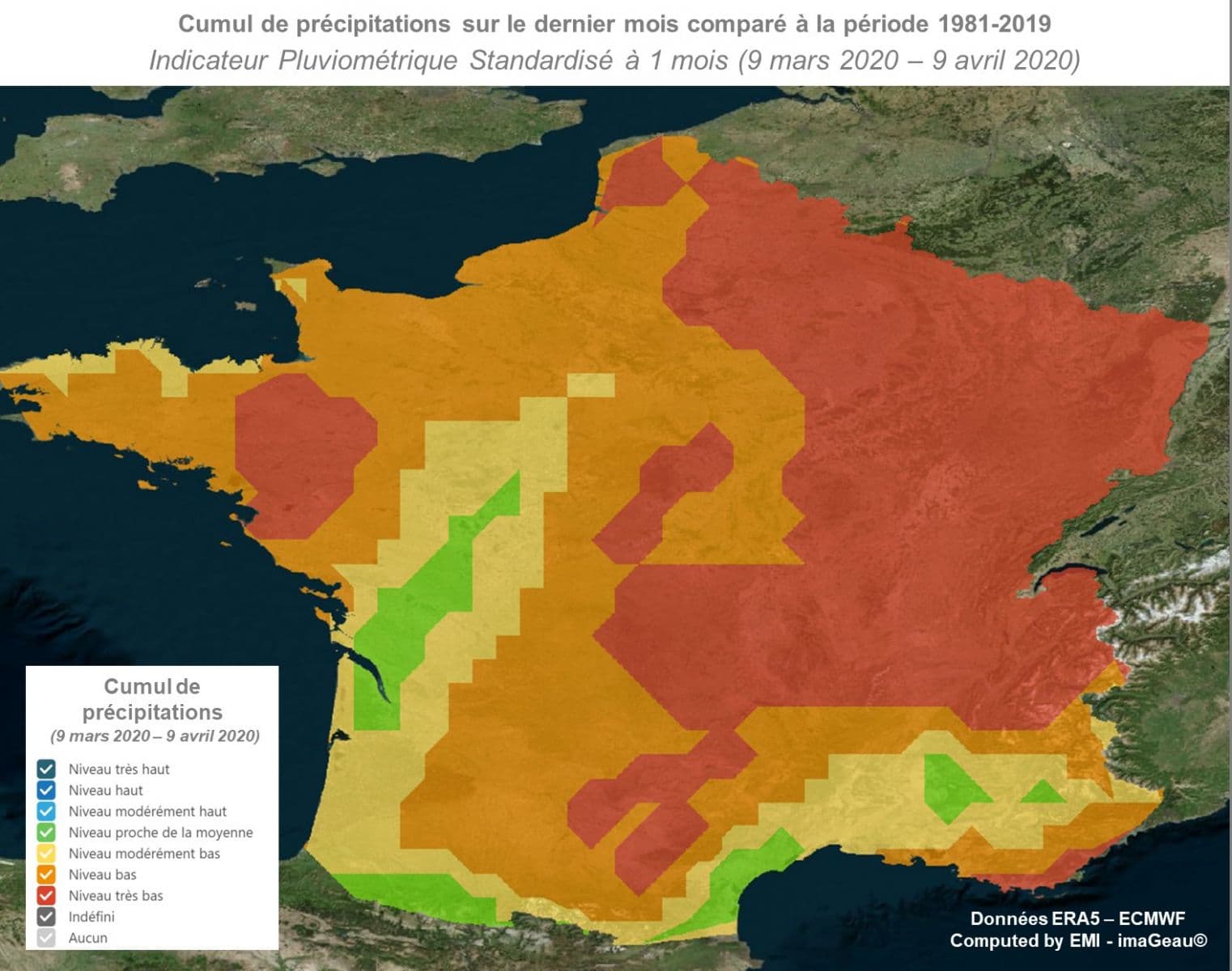 Image d'illustration pour Le point sur la sécheresse en France en cette mi-Avril