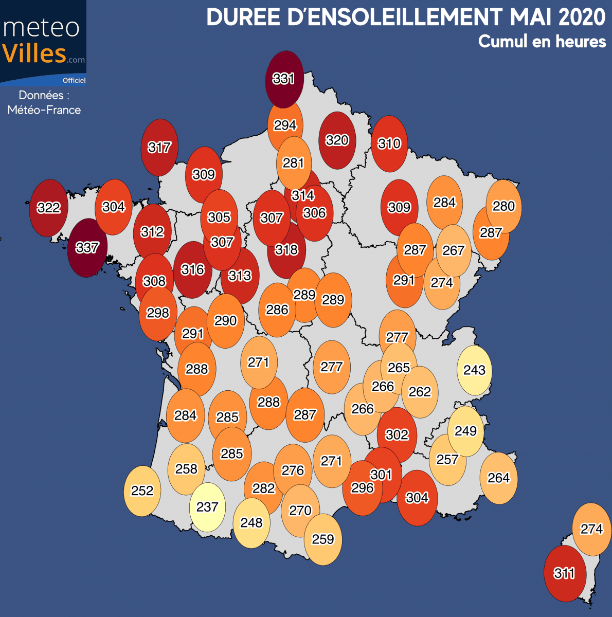 Image d'illustration pour Mai 2020 : la Bretagne, région la plus ensoleillée de France ! 