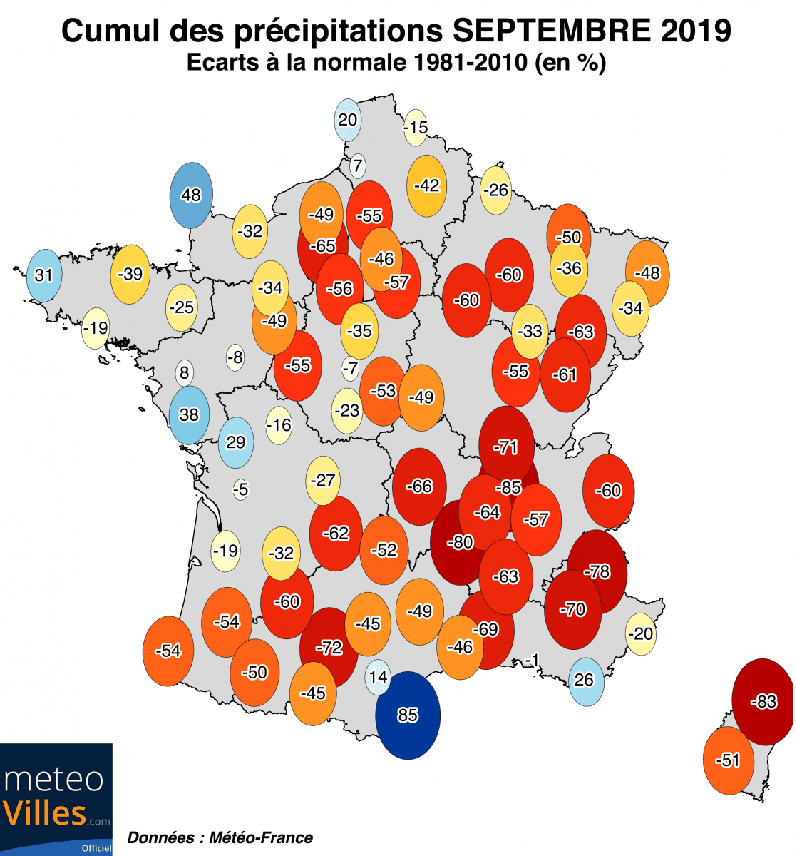 Image d'illustration pour Sec et estival : le bilan du mois de septembre