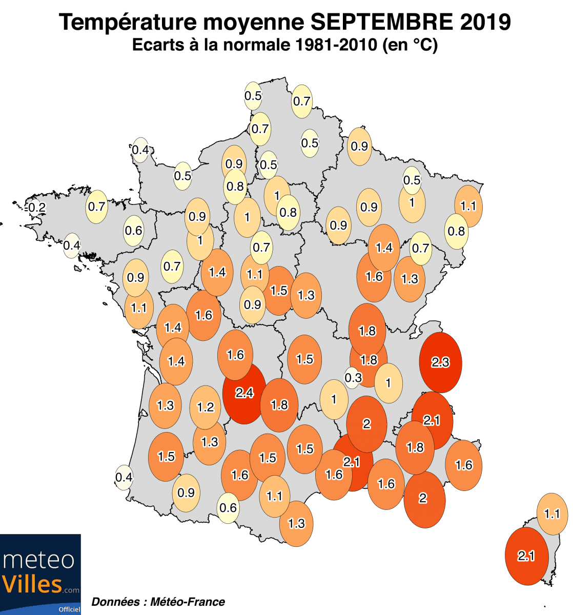 Image d'illustration pour Sec et estival : le bilan du mois de septembre