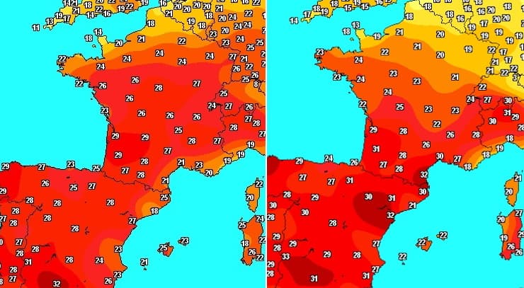 Image d'illustration pour Retour sur les périodes de temps estival au mois d'avril