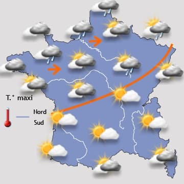 Image d'illustration pour Soleil, douceur et fortes amplitudes avant une dégradation limitée