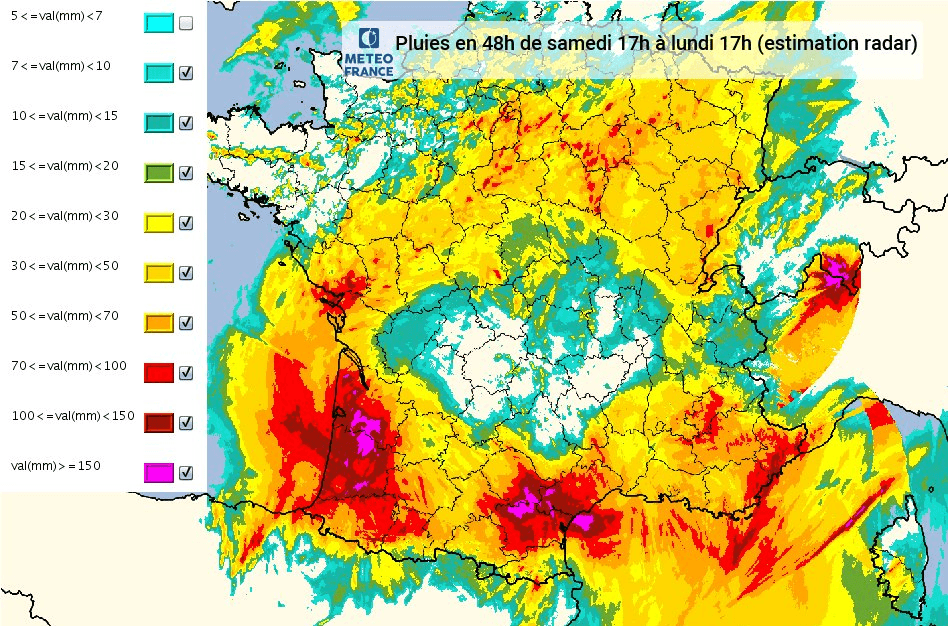 Image d'illustration pour Orages et inondations : bilan d'un épisode exceptionnel