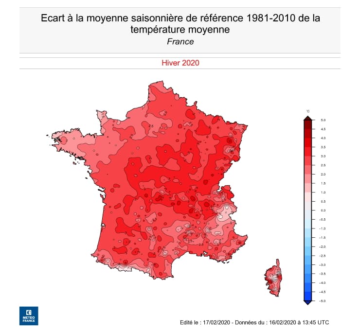 Image d'illustration pour Vers l'hiver le plus doux jamais enregistré ?