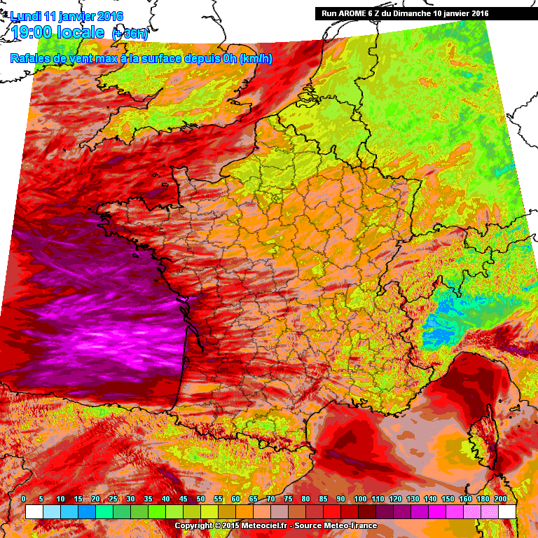 Image d'illustration pour Tempête et phénomènes de surcote ce lundi