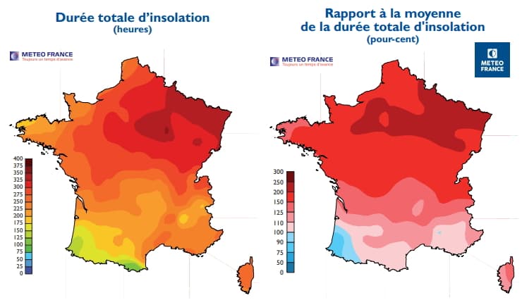 Image d'illustration pour Retour sur les périodes de temps estival au mois d'avril