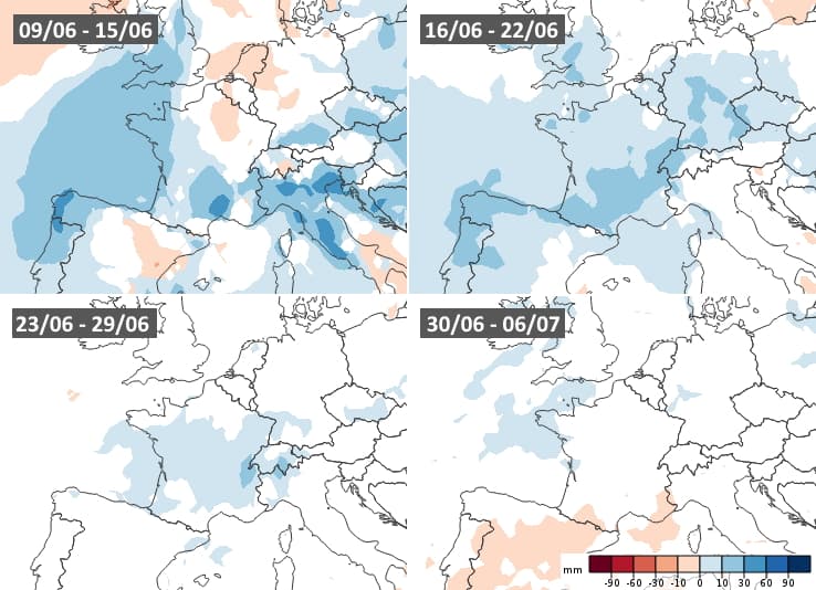 Image d'illustration pour Quelle météo pour la suite du mois de juin en France ?