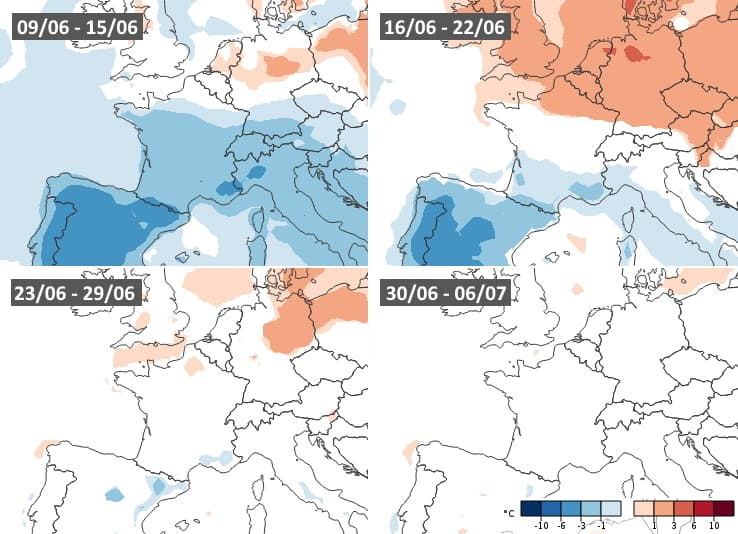 Image d'illustration pour Quelle météo pour la suite du mois de juin en France ?