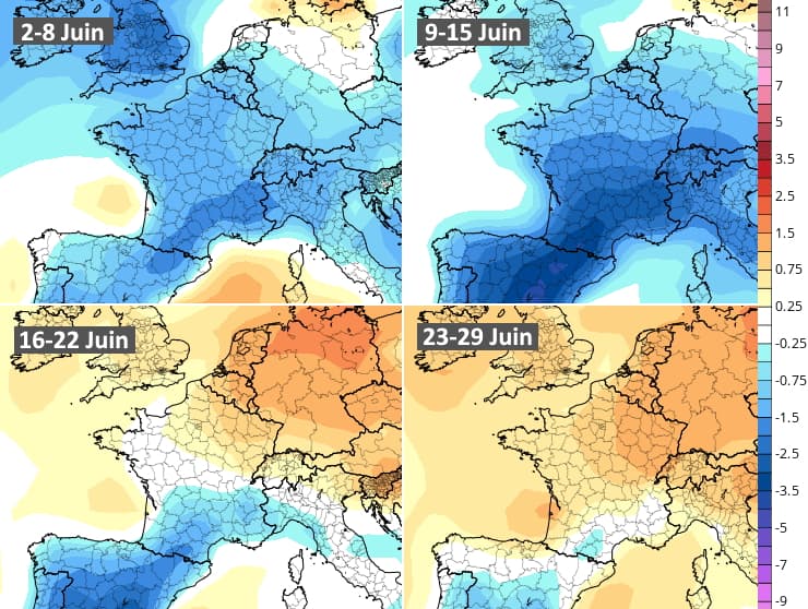 Image d'illustration pour Brutal rafraîchissement en France : pour combien de temps ?