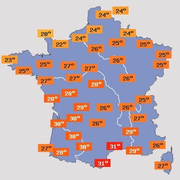 Image d'illustration pour Vers de très fortes chaleurs sur le Sud-Ouest
