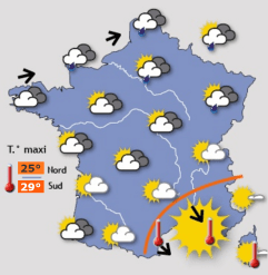 Image d'illustration pour Plus chaud au Sud qu'au Nord... ou l'inverse