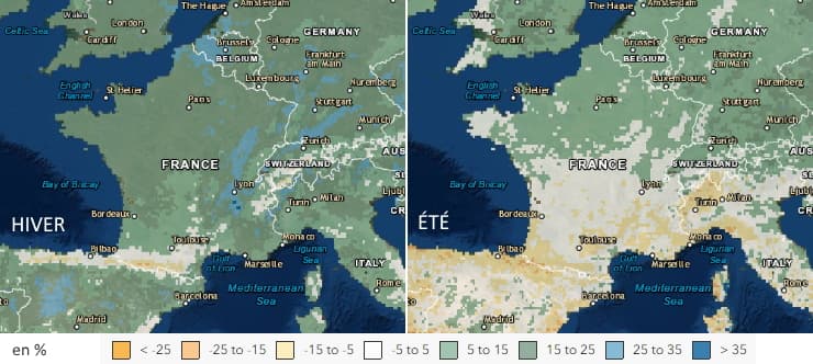 Image d'illustration pour Montée des eaux, sécheresses, incendies : les impacts du réchauffement 