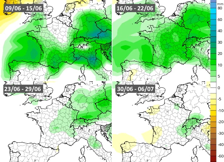 Image d'illustration pour Quelle météo pour la suite du mois de juin en France ?