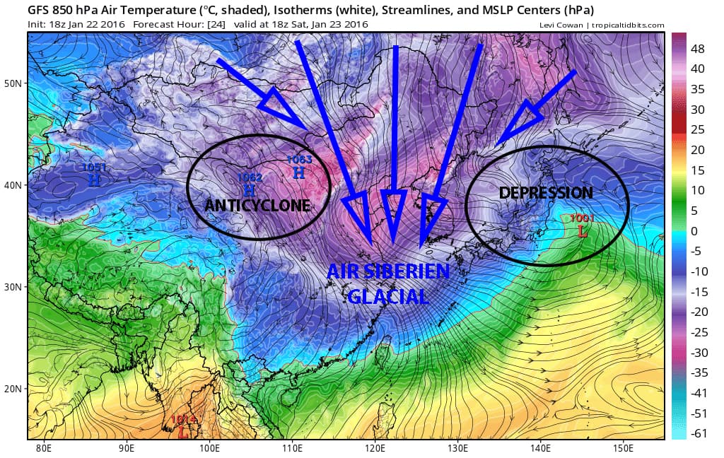 Image d'illustration pour Intense vague de froid en Chine 