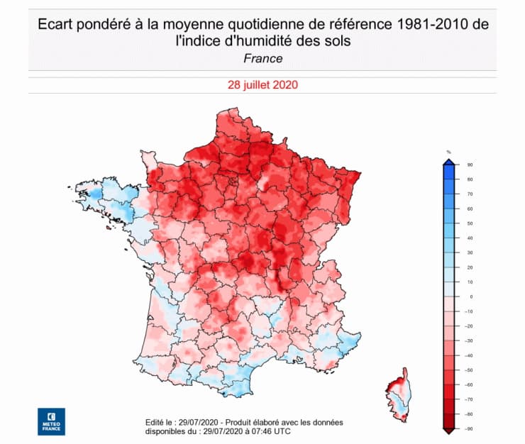 Image d'illustration pour Les différents types de sécheresse et la situation actuelle en France