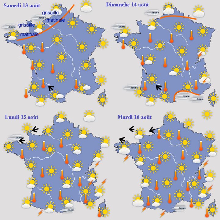 Image d'illustration pour Soleil et chaleur : un week-end prolongé de l'Assomption estival