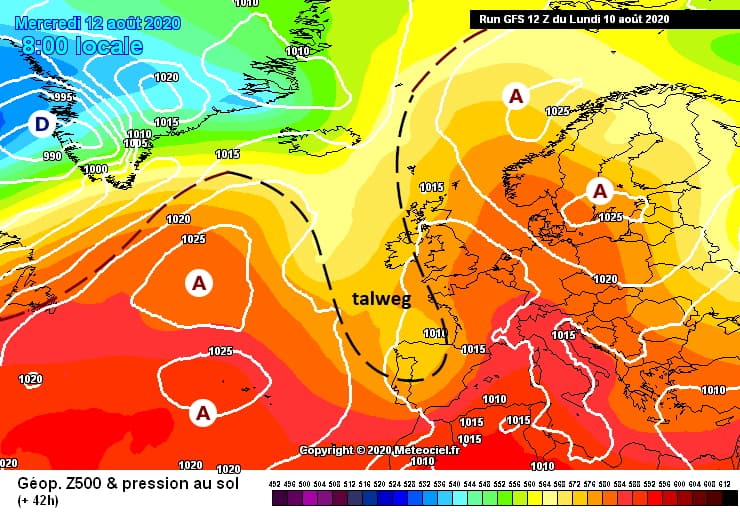 Image d'illustration pour Masse d'air tropicale sur la France et orages difficiles à prévoir