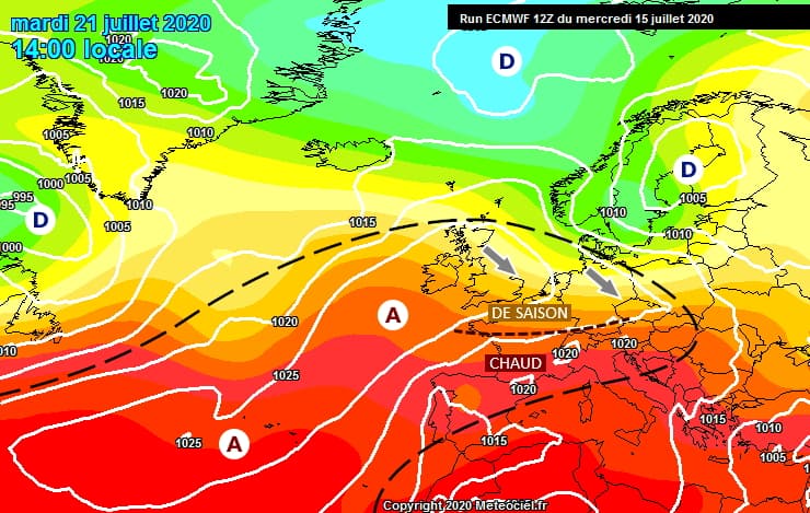 Image d'illustration pour Retour de l'été ce week-end avant un contraste nord-sud