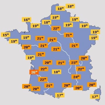 Image d'illustration pour Soleil, douceur et fortes amplitudes avant une dégradation limitée