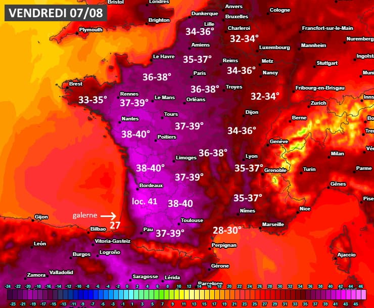 Image d'illustration pour Canicule importante sur la France pendant une semaine !