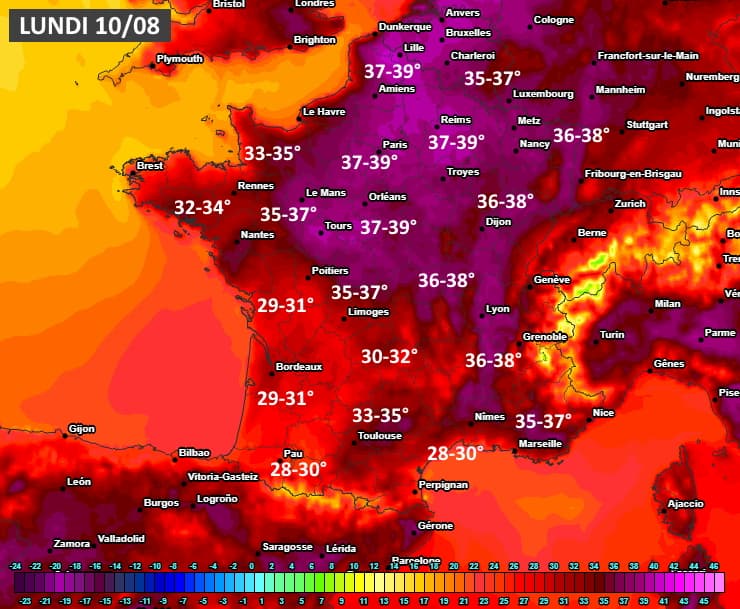 Image d'illustration pour Canicule importante sur la France pendant une semaine !