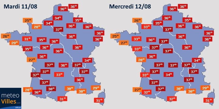 Image d'illustration pour Canicule importante sur la France pendant une semaine !