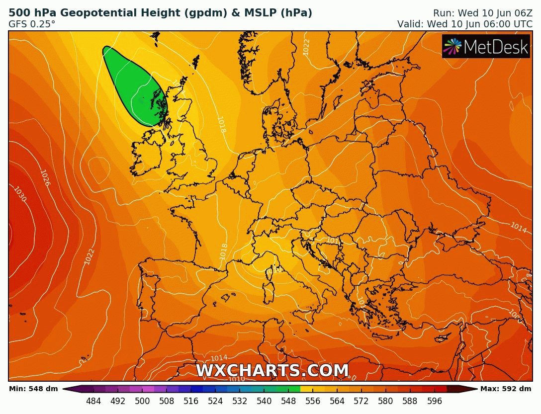 Image d'illustration pour Quelle météo pour la suite du mois de juin en France ?