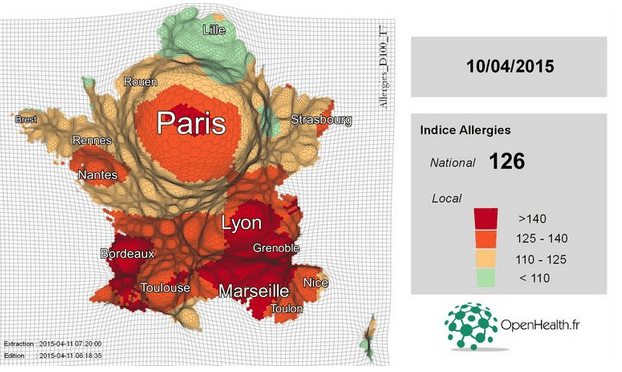 Image d'illustration pour Pollens et allergies progressent avec le beau temps et la chaleur