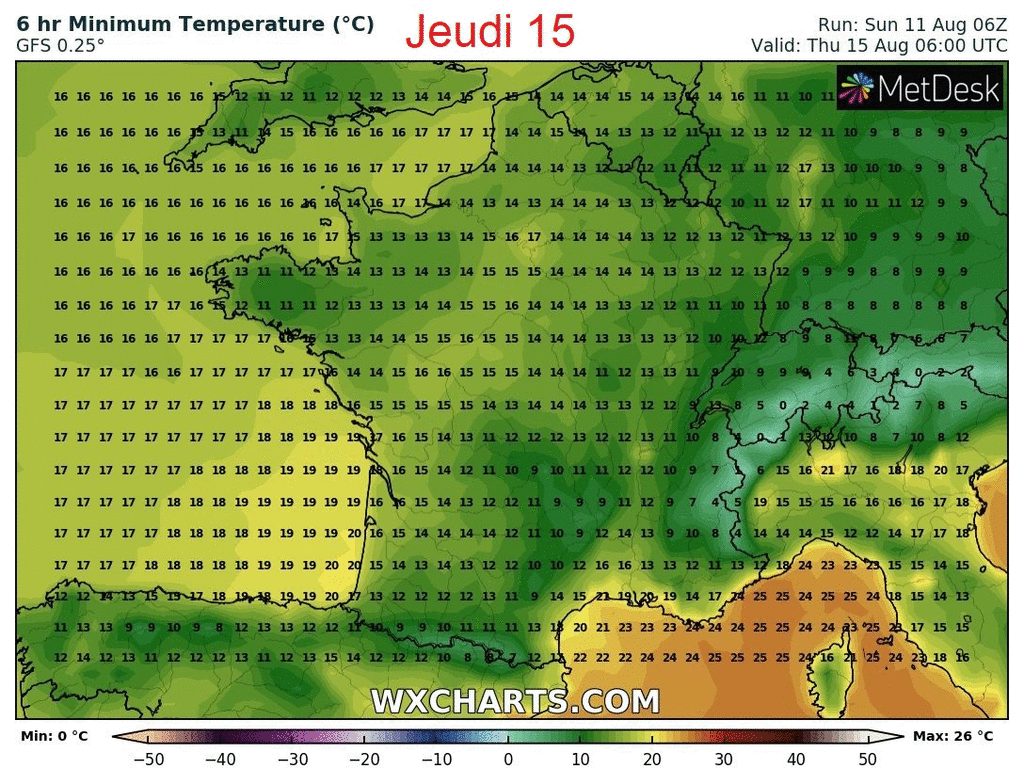 Image d'illustration pour Votre météo pour le pont du 15 août
