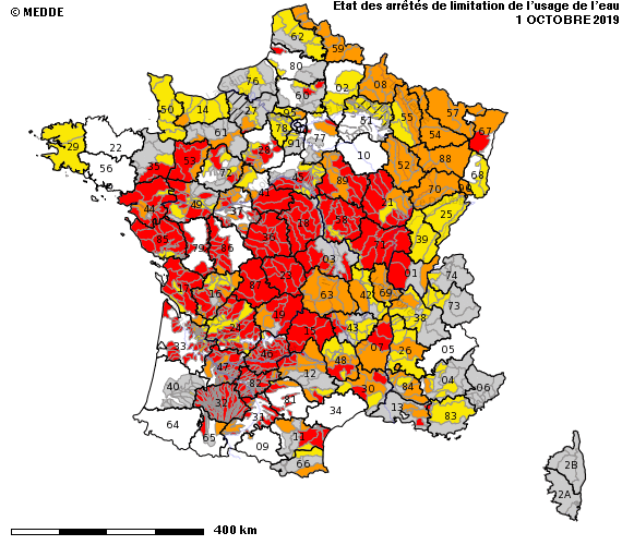 Image d'illustration pour Pluies d'octobre : une sécheresse des sols en voie d'amélioration