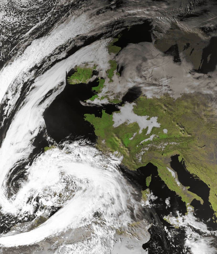 Image d'illustration pour Dépression Yorsch : autan, vent, pluie et inondations