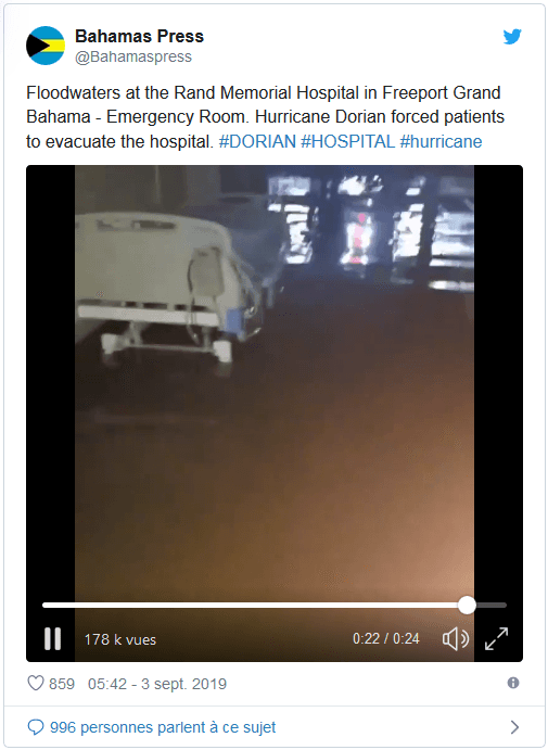 Image d'illustration pour Ouragan Dorian - aux Bahamas, l'heure est aux constats
