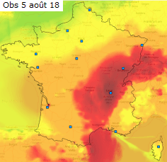 Image d'illustration pour Canicule 2018 : sévère mais moindre qu'en 2006, 2003 et 1983
