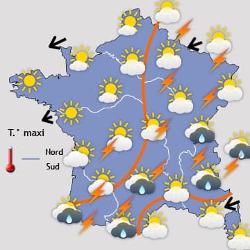 Image d'illustration pour Pentecôte plus ensoleillée que l'Ascension malgré des orages