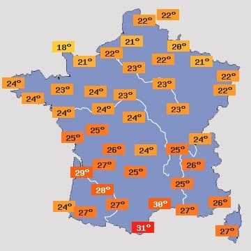 Image d'illustration pour La chaleur d'été ne s'impose que progressivement
