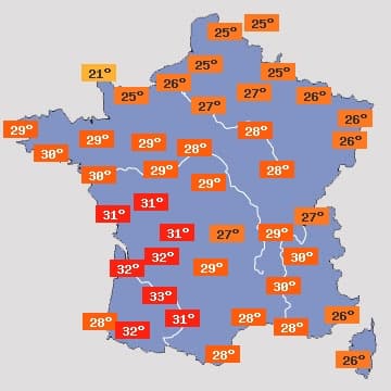 Image d'illustration pour Fortes chaleurs fin Juin