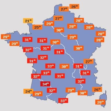Image d'illustration pour Fortes chaleurs fin Juin