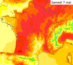 Image d'illustration pour Les plages prises d'assaut lors des premières fortes chaleurs